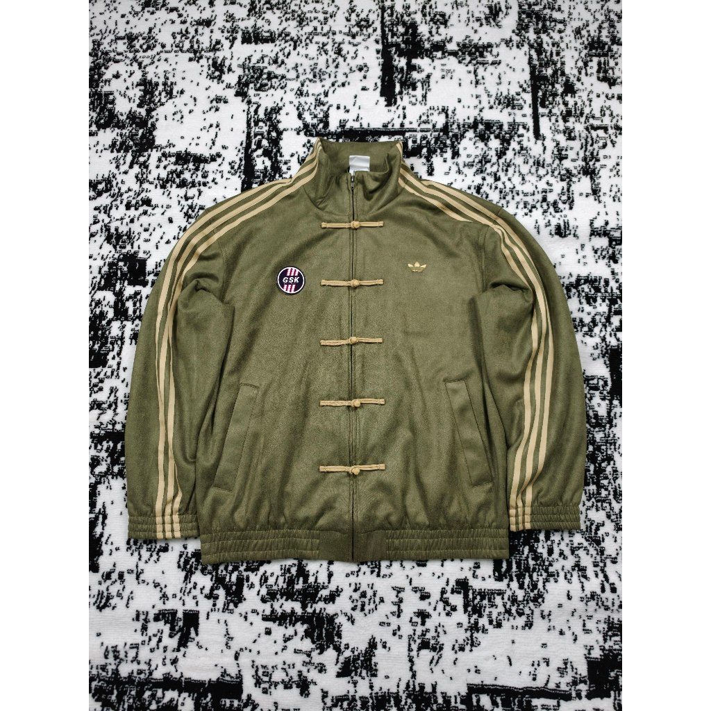 Adidas Cheongsam Jacket CNY Olive Original - KT3847