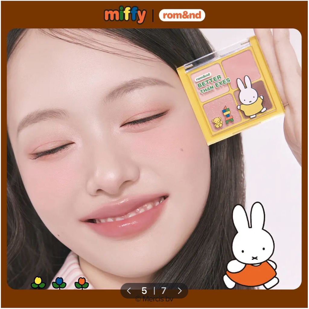 Romand Better Than Eyes Miffy Edition / Romand x Miffy Eyeshadow Palette