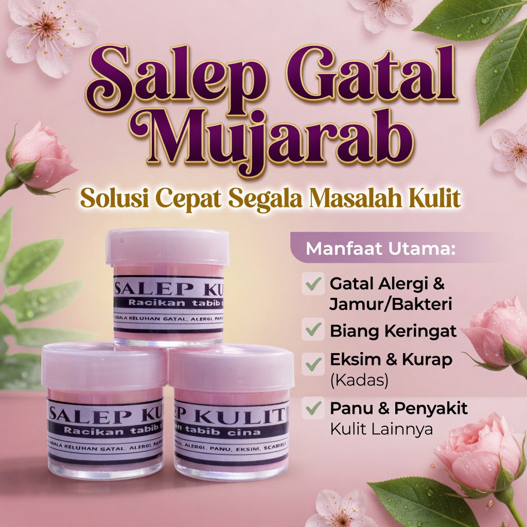 Salep Gatal Ampuh Original Racikan Tabib Cina