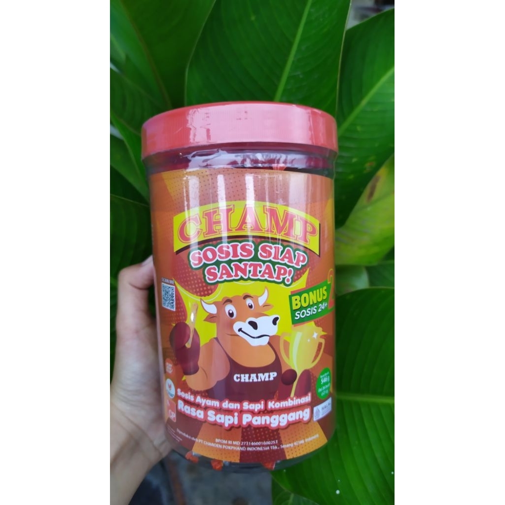 SOSIS CHAMP SIAP MAKAN ISI 24+2PCS