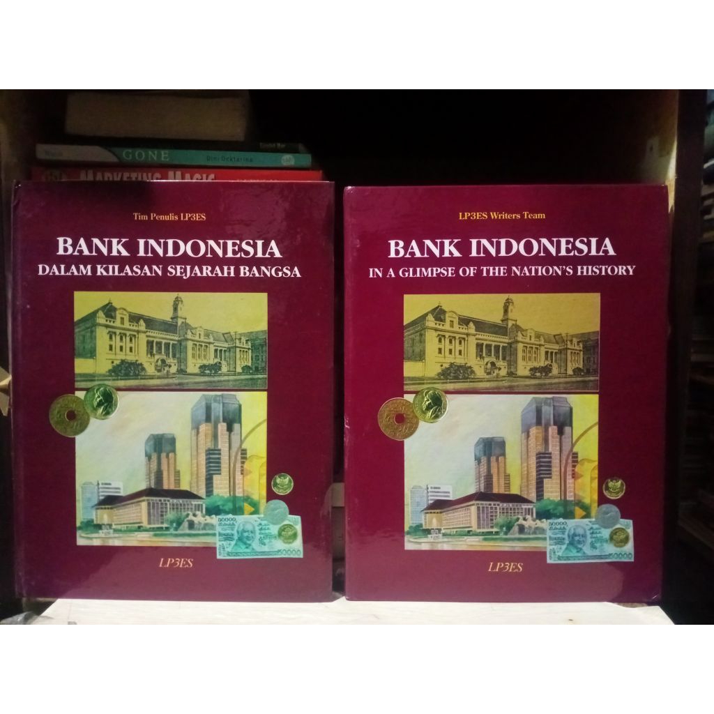 Buku Sejarah Bank Indonesia Bahasa Indonesia dan Inggris