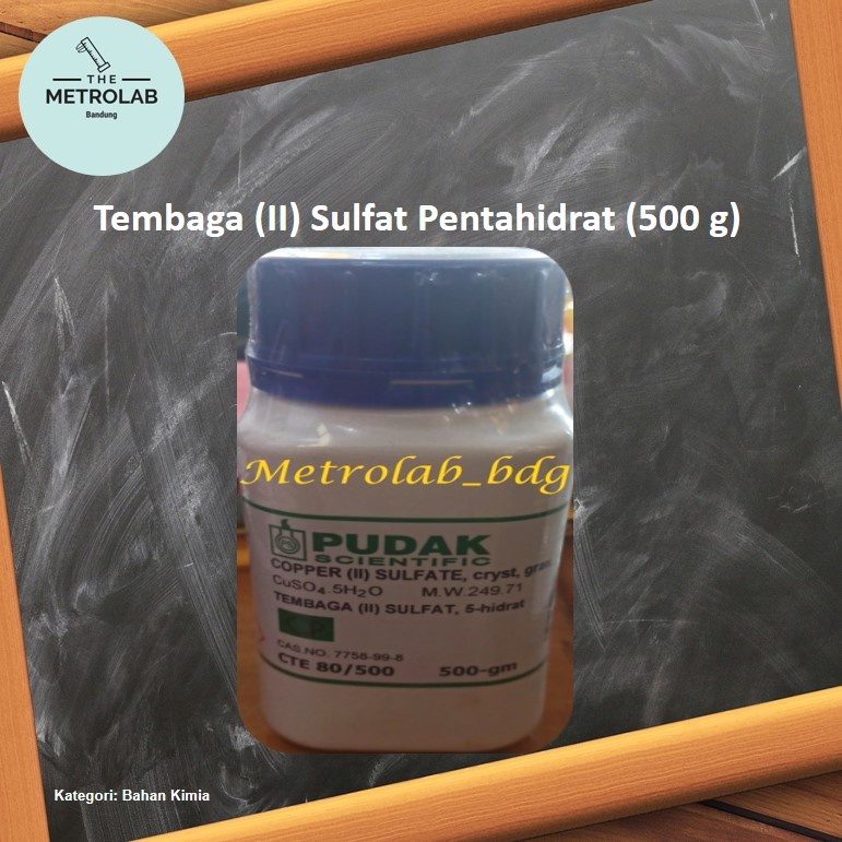Tembaga (II) Sulfat Pentahidrat (500 g)