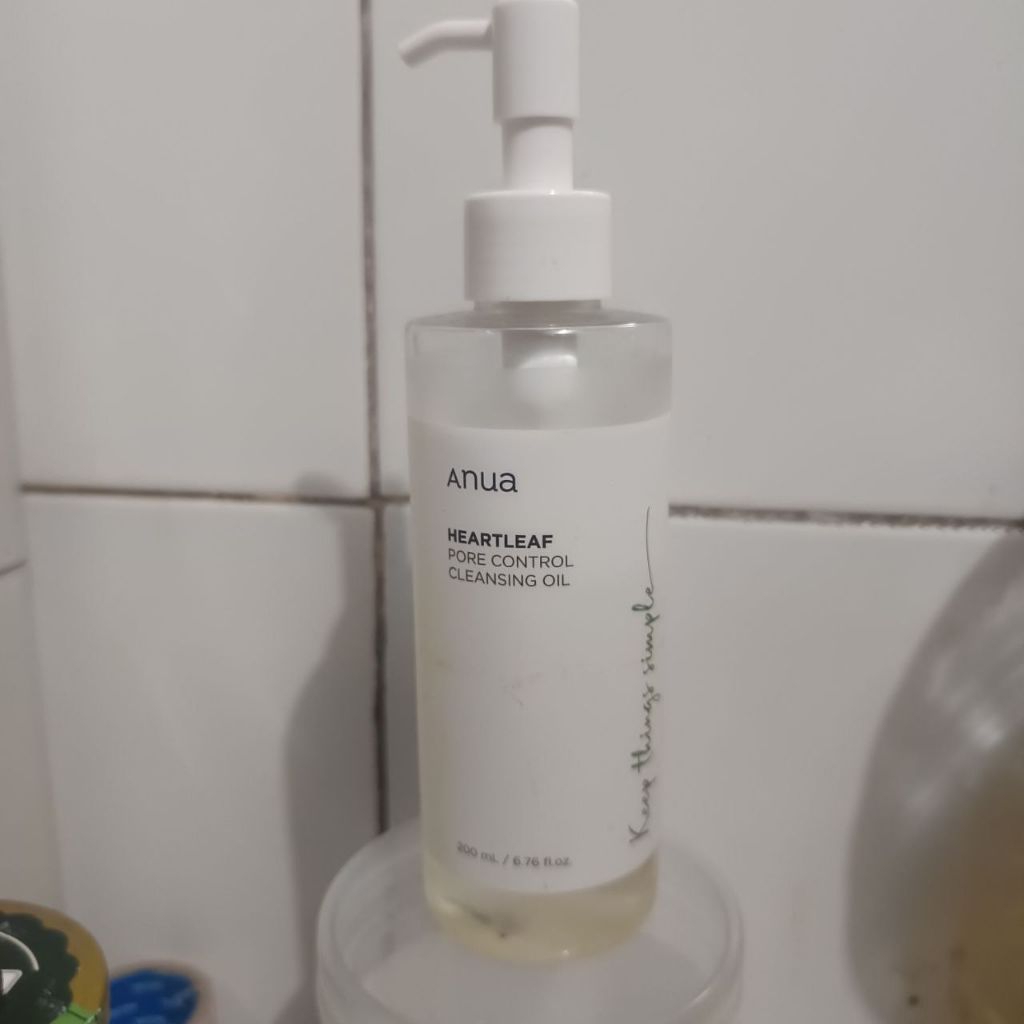 Preloved Cleansing Oil Anua