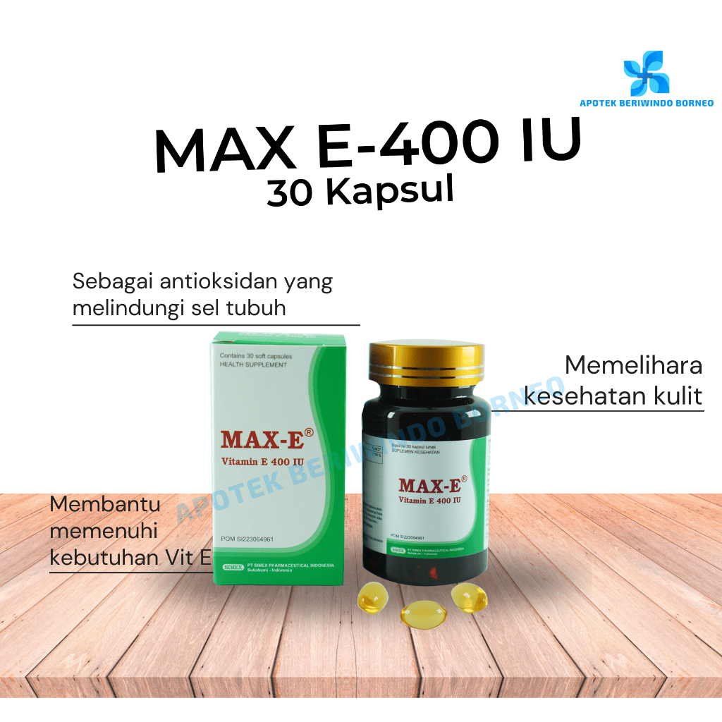 Max-E 400IU / Vitamin E 400IU