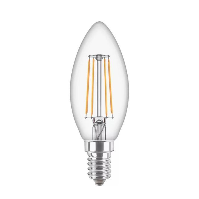 Lampu Hias Cahaya Kuning PHILIPS Filament LED Classic B35 E14 Candle