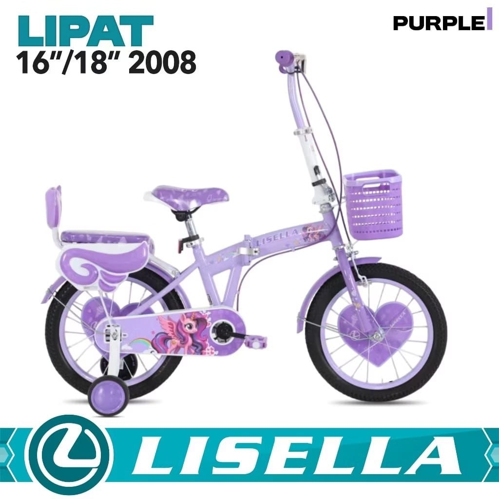 Sepeda Lipat Lisela Anak Perempuan