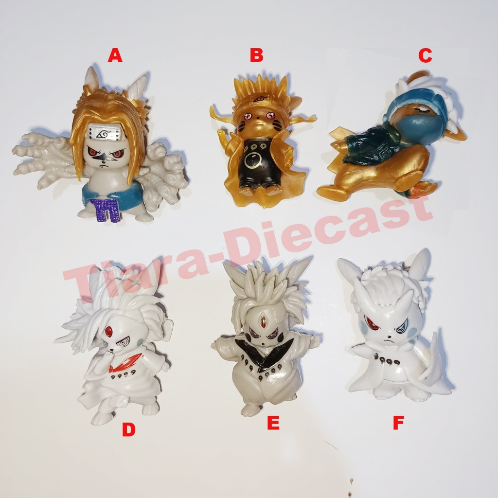 Figure Pikachu Cosplay Naruto Uzumaki Kaguya Rikudo sennin Sasuke Kakashi Hatake Madara Kaguya Otsut