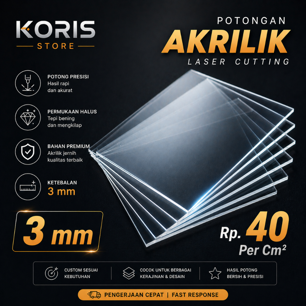 AKRILIK 3mm ( BENING )