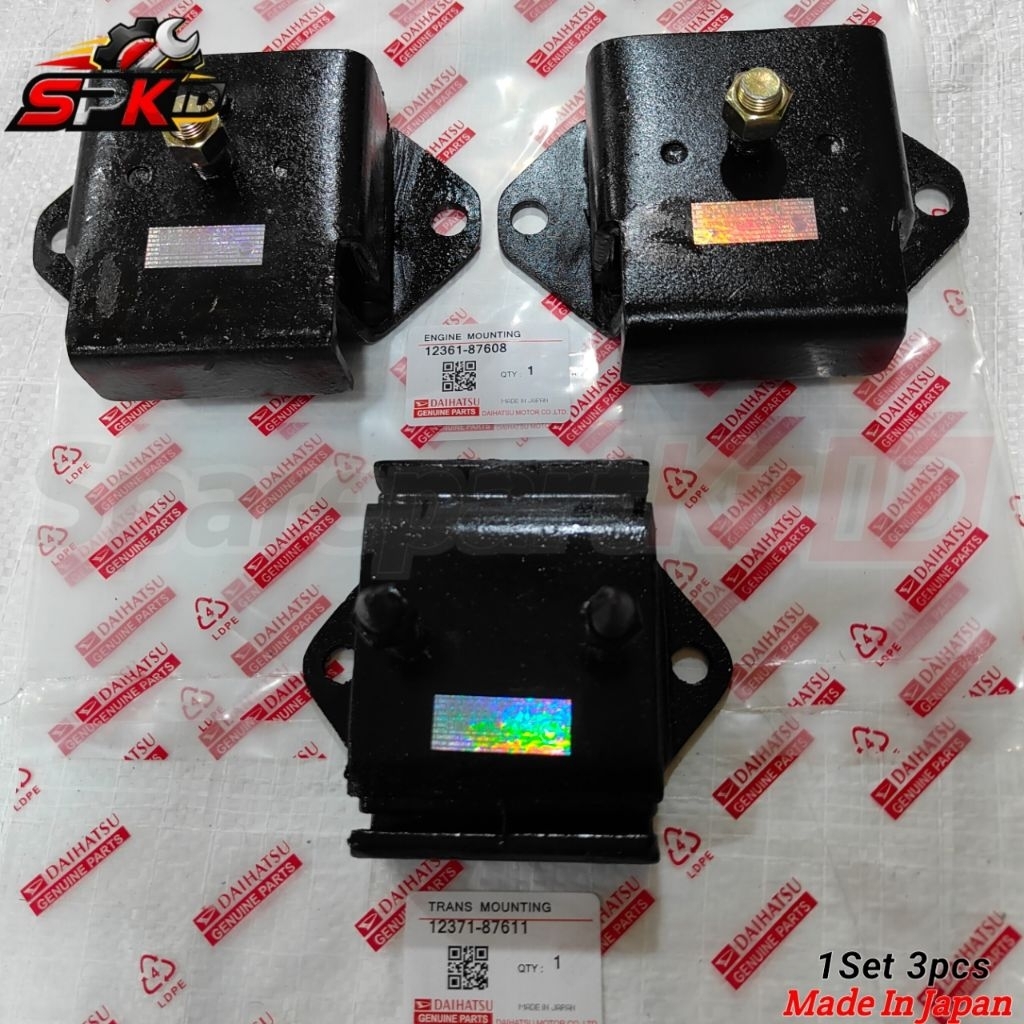 Engine Mounting + Trans mounting set Taft GT F73 F75 F78 Independent Original Japan