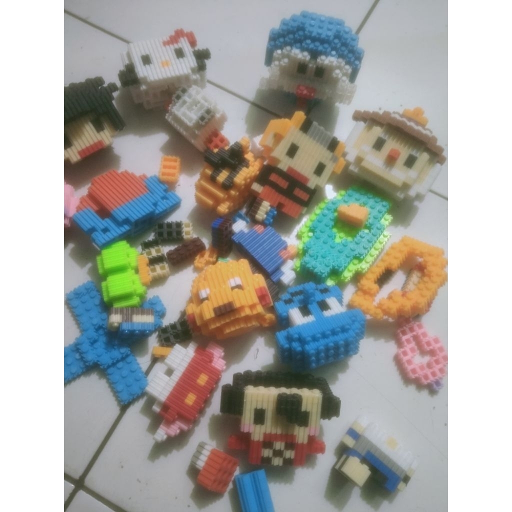 Lego kw curah block mini kecil kecil Borongan all