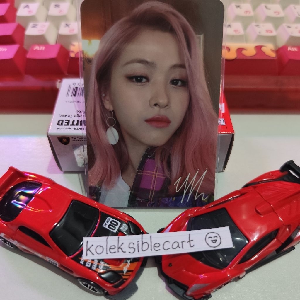 photocard ryujin itzy ICY