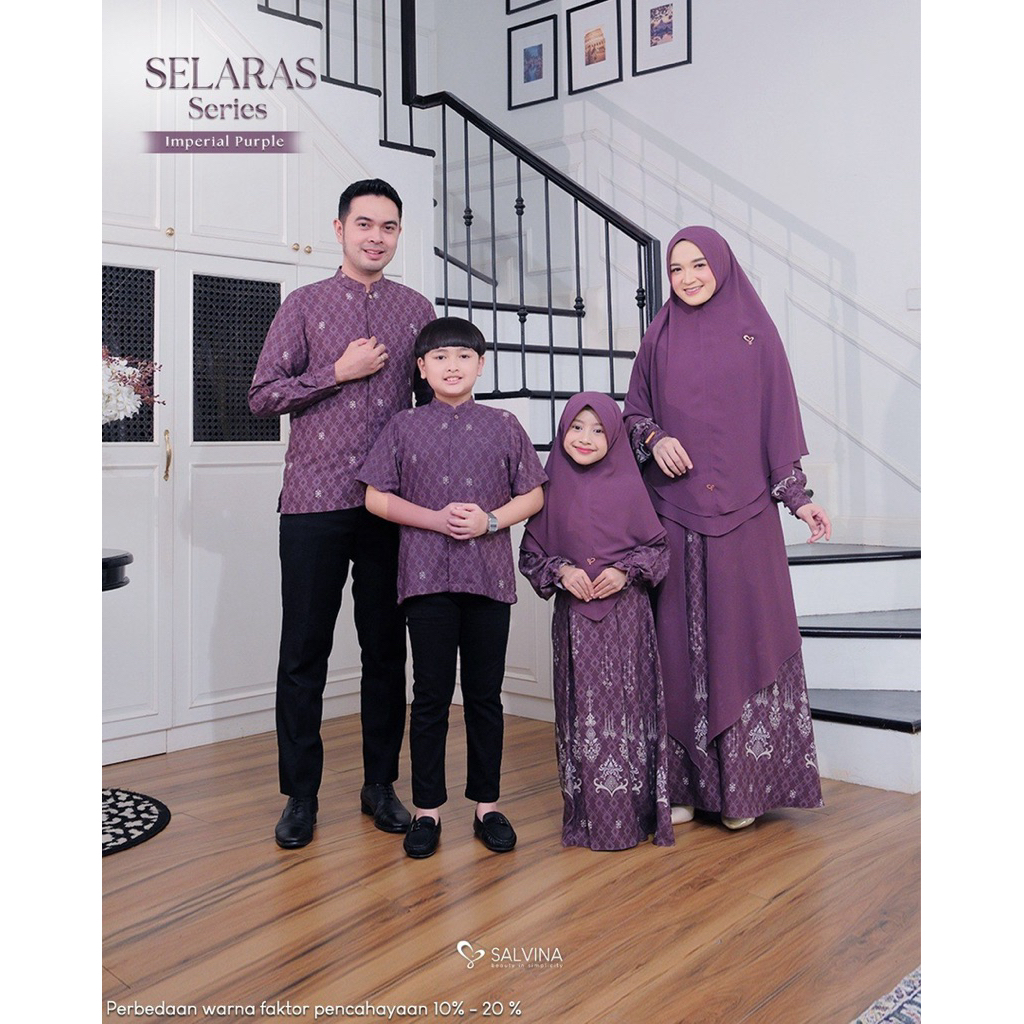 Baju Couple Pasangan Sarimbit Selaras Series By Salvina
