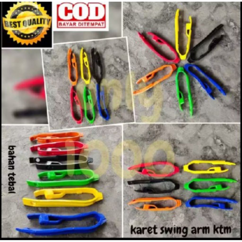 KARET SWING ARM KTM UNIVERSAL PENAHAN BANTALAN RANTAI TRAIL