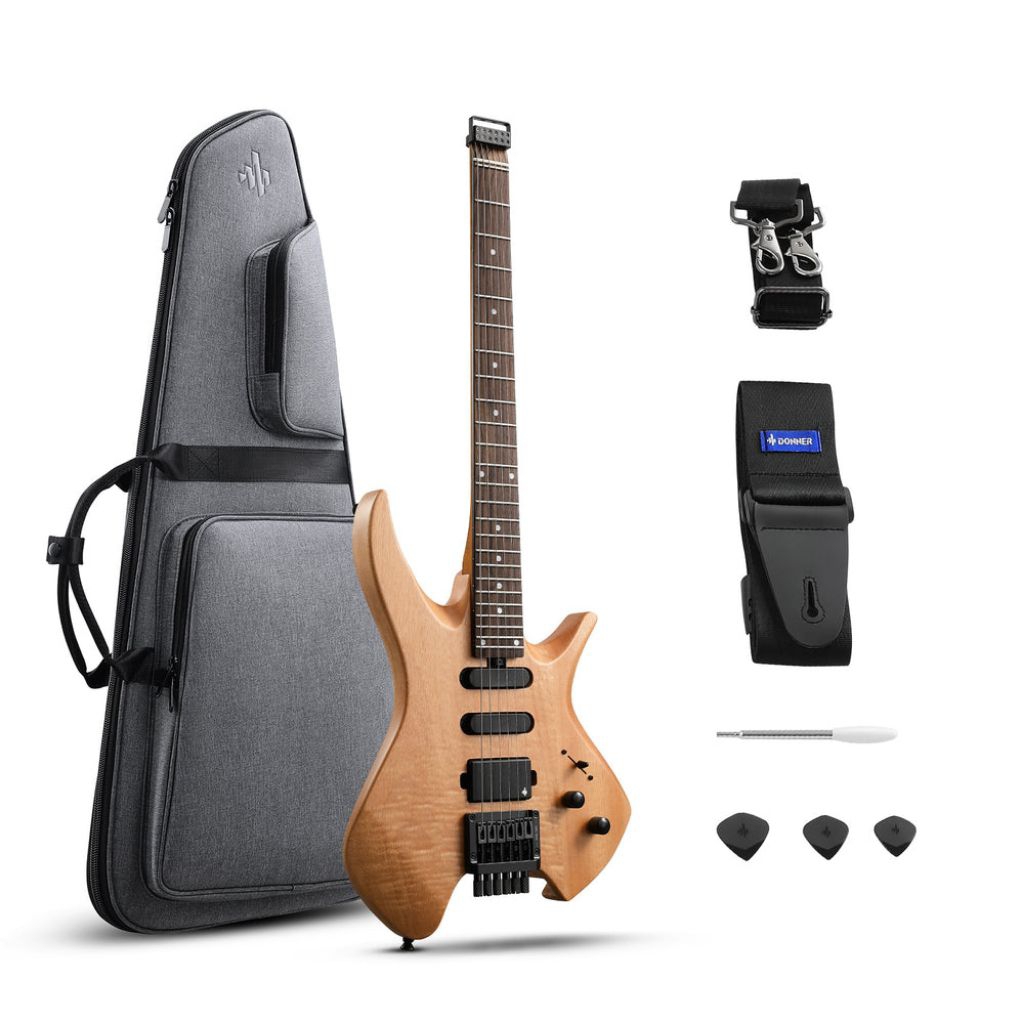 Donner NHL-500 Headless Electric Guitar Elektrik Gitar (HLX-500)
