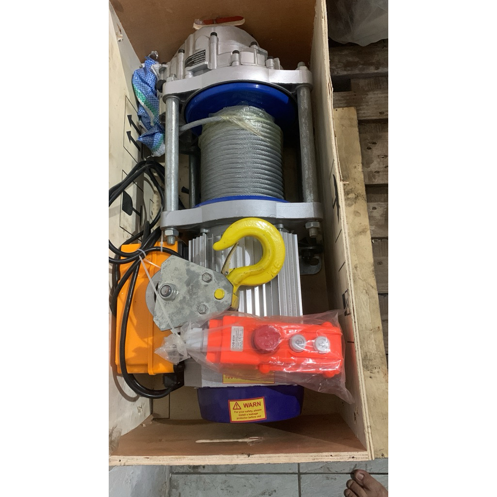 ALUMUNIUM ELECTRIC WIRE ROPE HOIST 2,5 TON