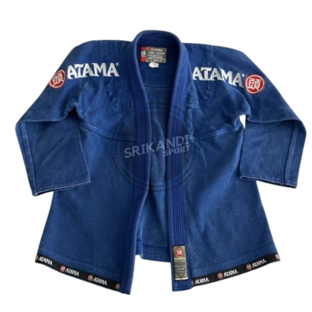 Gi Judo Dogi Jiujitsu GI BJJ Brazilian ATAMA BIRU Seragam Judo