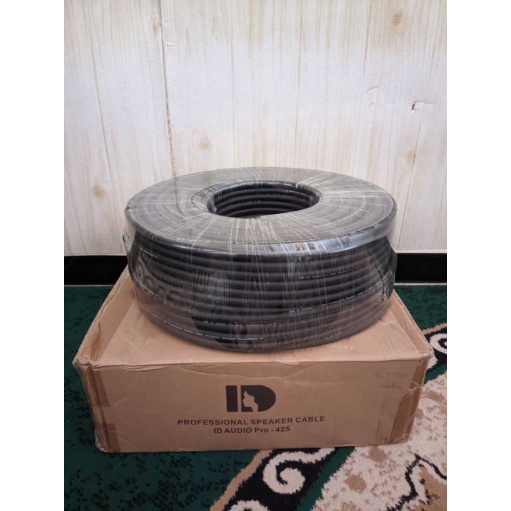 Kabel Speaker ID AUDIO 4 x 2.5 mm Kabel Spiker Isi 4 Harga 1 roll 100meter