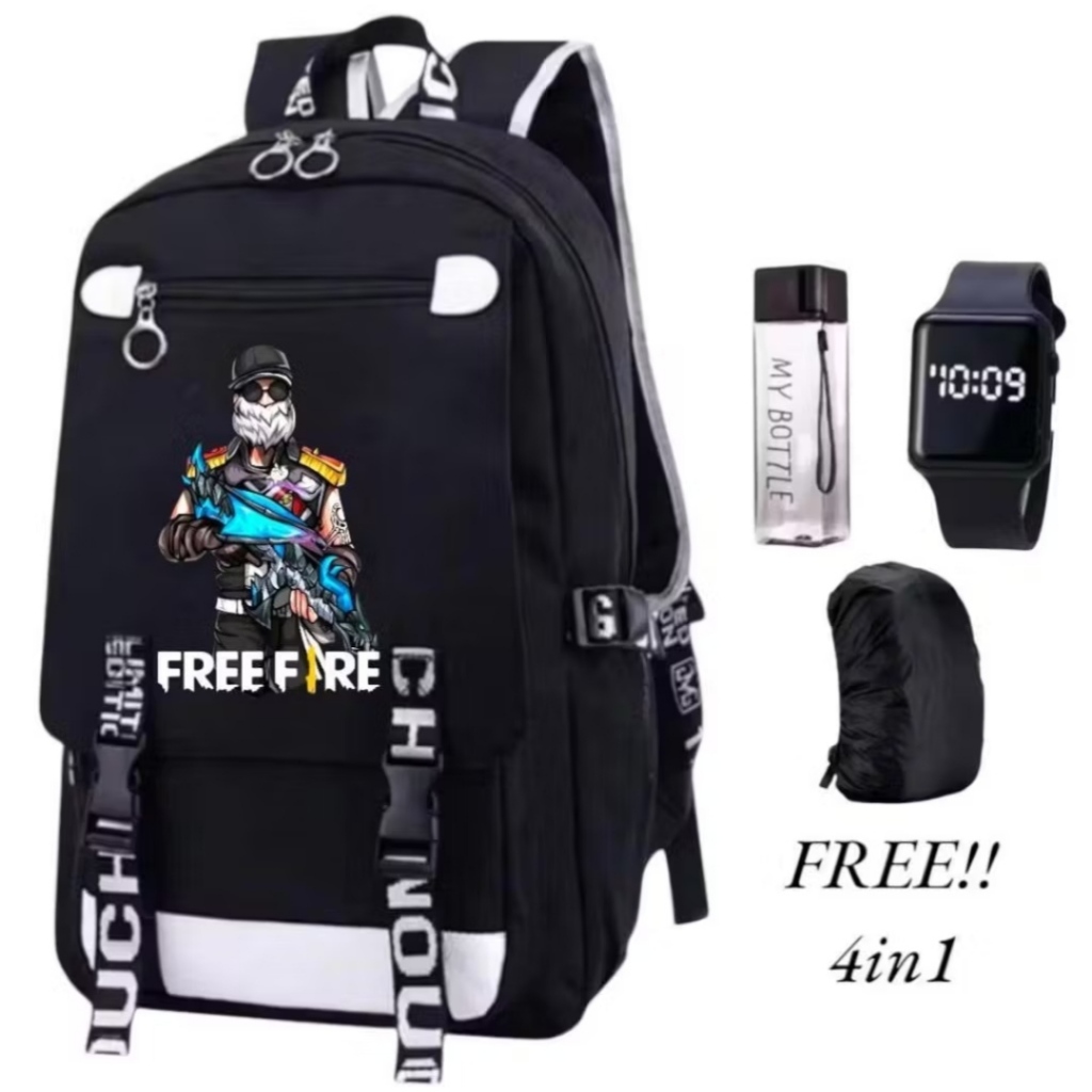 tas anak laki laki gambar ff -tas anak ff terbaru 2026 -tas anak laki laki free fire -tas sekolah an