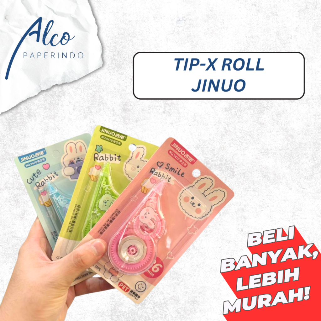 TIP-X JINUO LABEL KERTAS ROLL