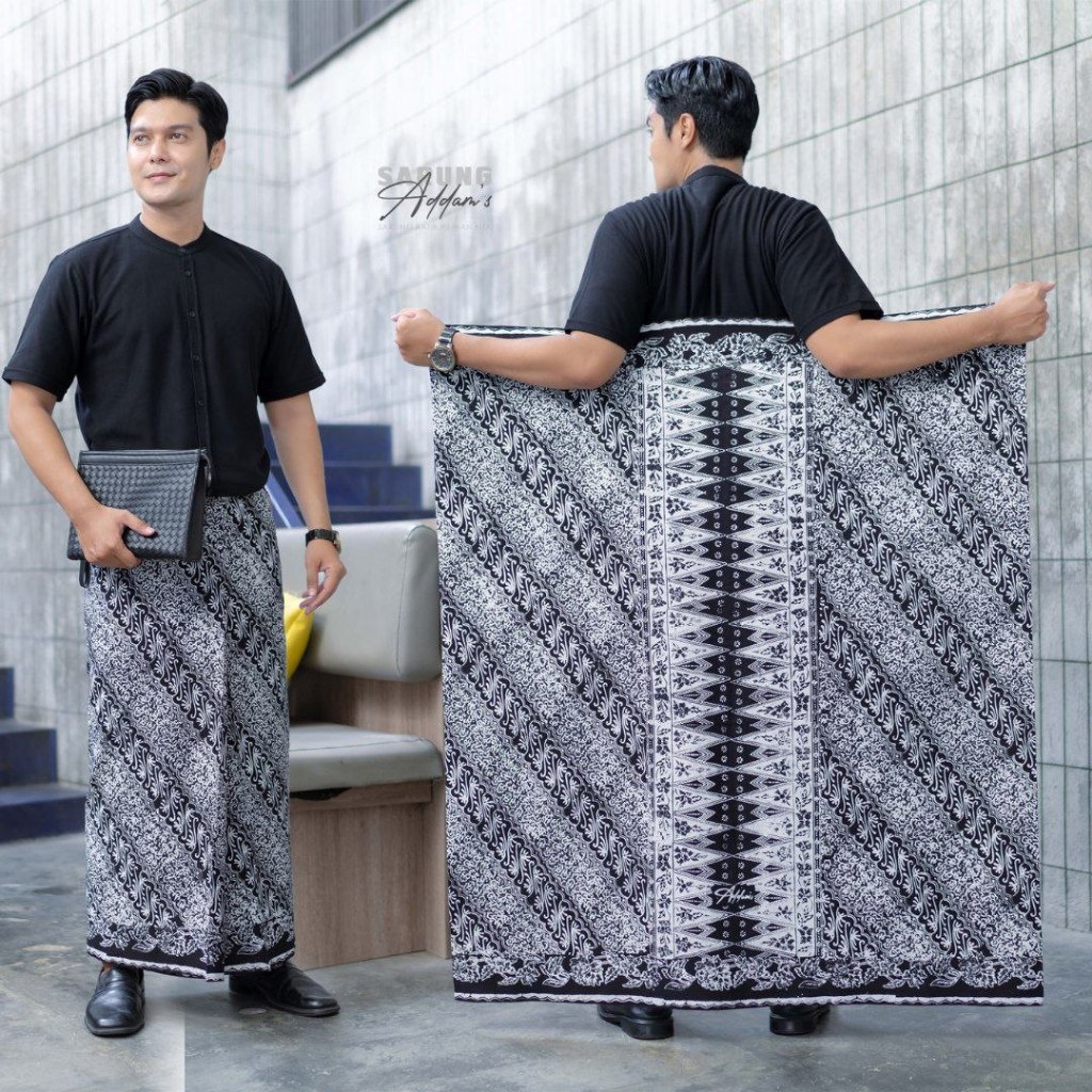 Sarung Batik Pekalongan Pria Dewasa Original addams | Sarung Batik Mahda