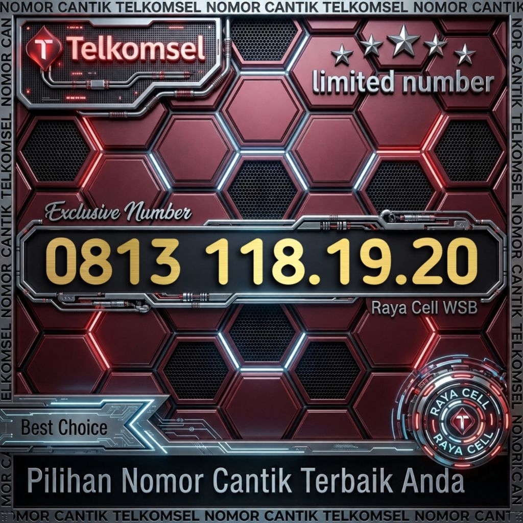 Nomor Cantik Simpati Telkomsel 11 Digit Seri Urut 18 19 20