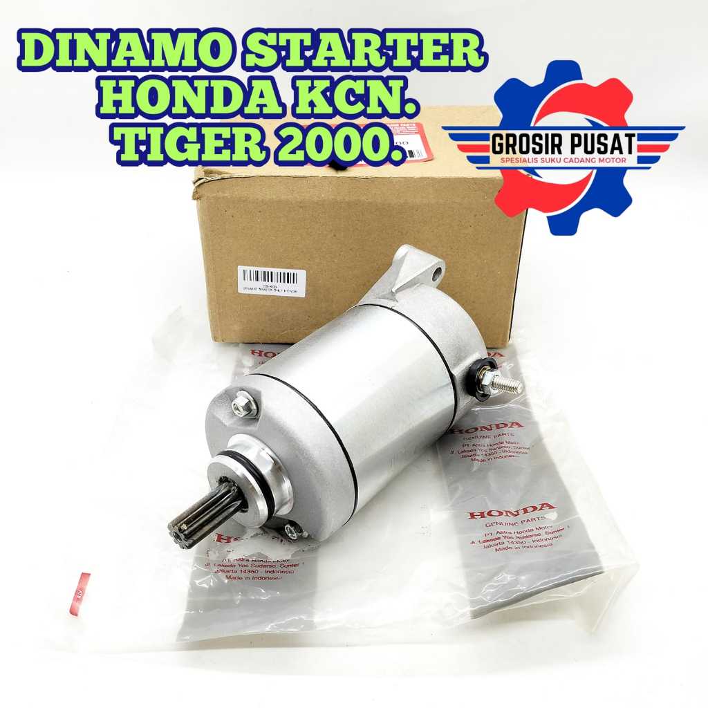 DINAMO SETATER TIGER 2000 DINAMO  STARTER ORI HONDA TIGER 2000 DINAMO SETATER MOTOR TIGER 2000
