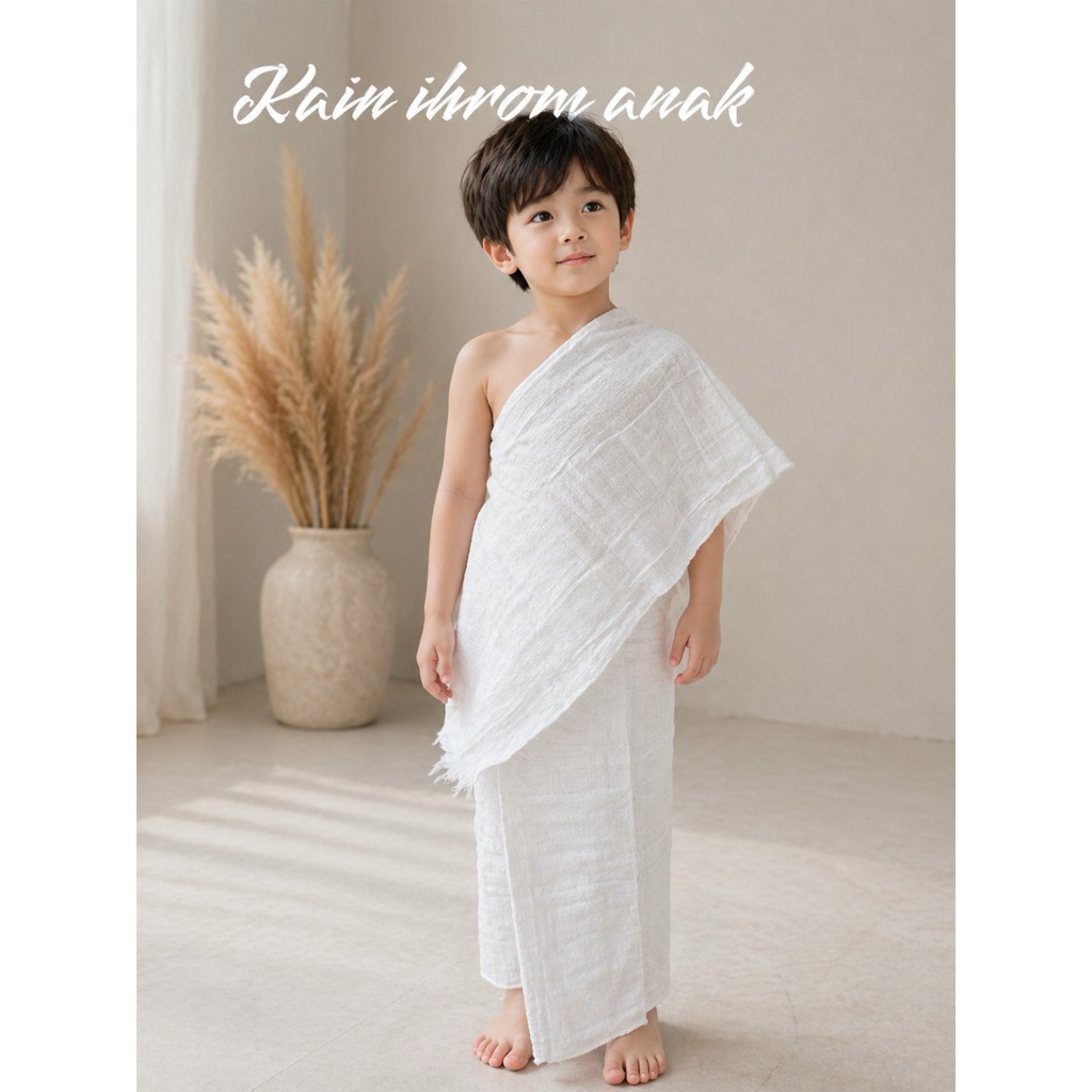KAIN IHROM UMROH /KAIN IHROM ANAK TK-SD/KAIN IHROM