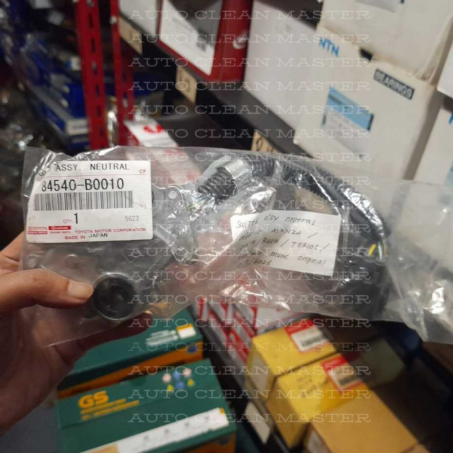 SWITCH ASSY NEUTRAL INHIBITOR AVANZA/XENIA/RUSH/TERIOS/GRANMAX MATIC ORIGINAL 84540-B0010