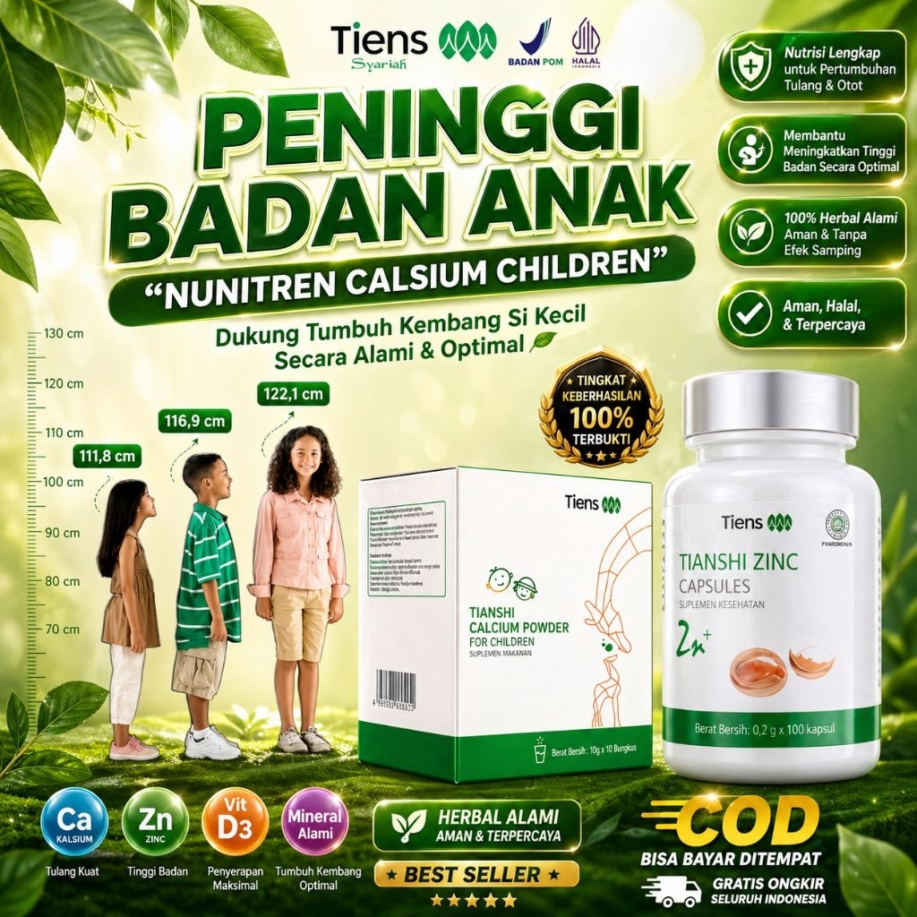 Tiens Suplemen Dan Susu Ncp Penambah tinggi anak dan Dewasa Terbaik/Original