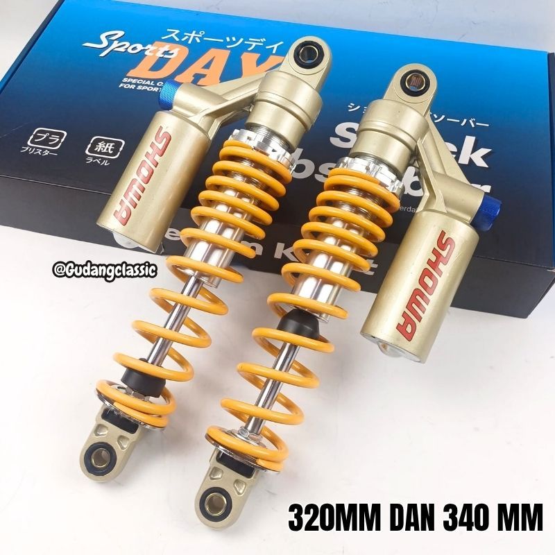 SHOCK SHOWA DOUBLE KLIK REBOUND KLIK FUNGSI 320MM