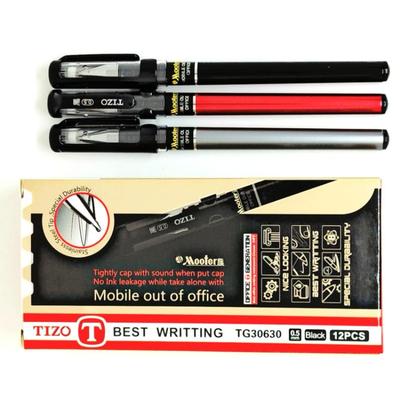 PULPEN Gel Tizo TG30630 ISI 12PCS HARGA /PAK