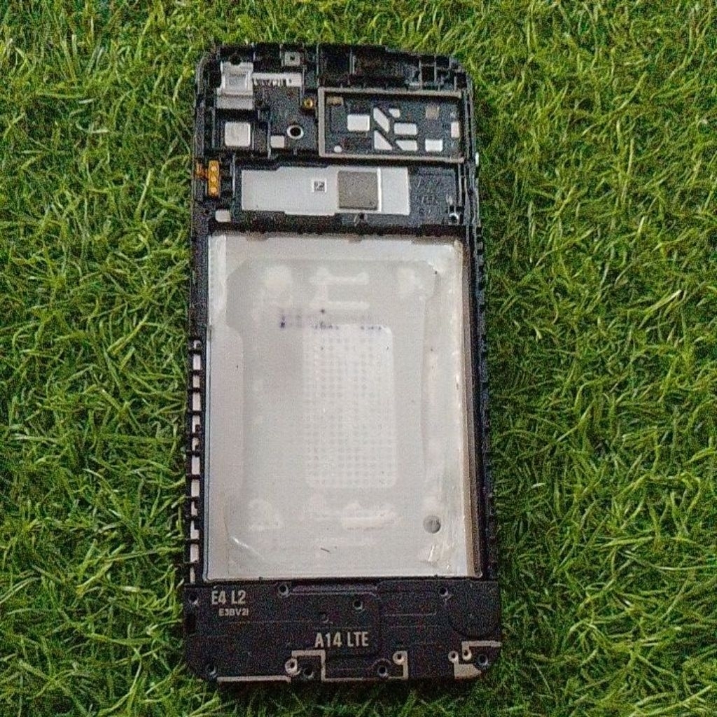 frame tengah plus tombol volume dan speaker samsung galaxi A14LTE 5G original copotan