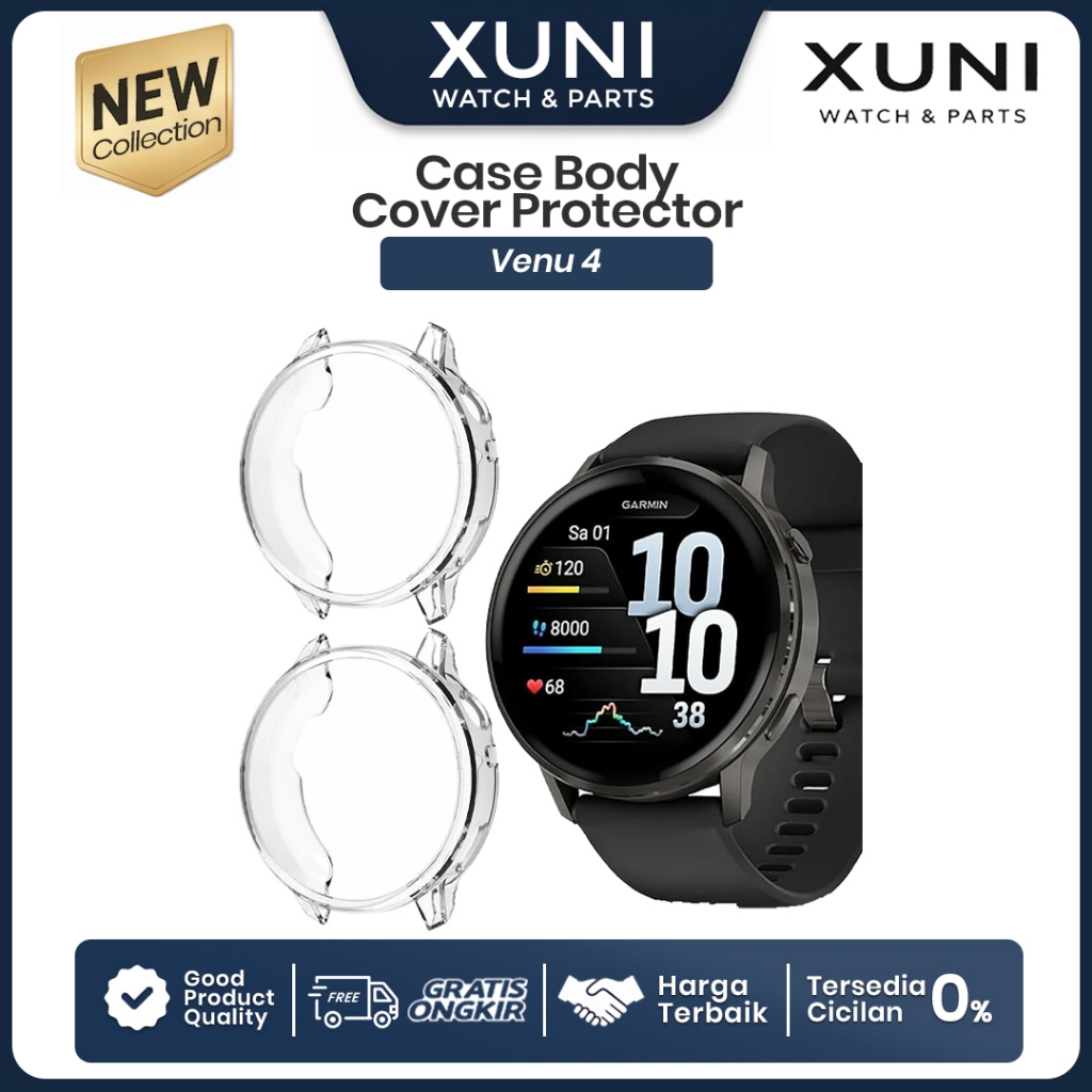 Cover Pelindung Body Garmin Venu 4 Watch TPU Case Protector Venu 4