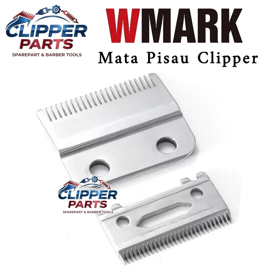 Mata Pisau Cukur Wmark Blade Clipper Wmark Blade Silver
