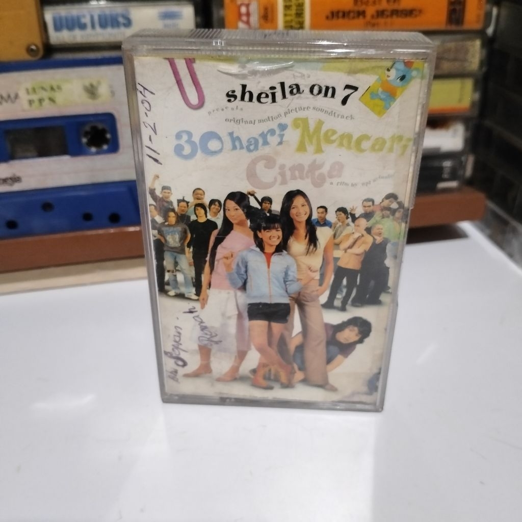 kaset pita SHEILA ON 7 30 Hari Mencari Cinta