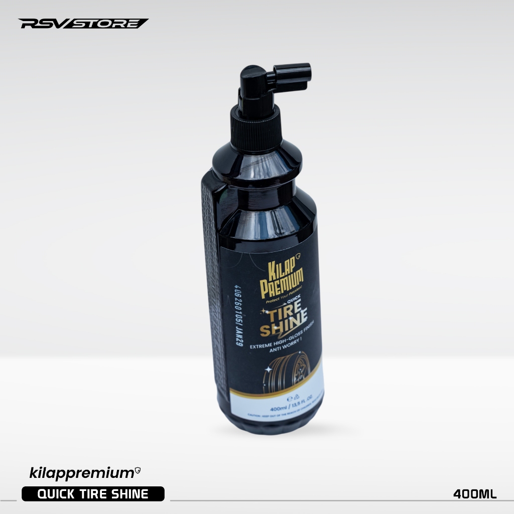 Kilap Premium - Quick Tire Shine | Pengkilap Ban Motor Mobil, Pembersih Ban Motor Mobil, Perawatan B