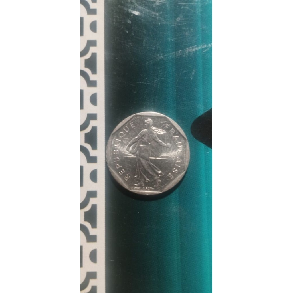 KOIN 2 FRANCS PRANCIS ANEKA TAHUN