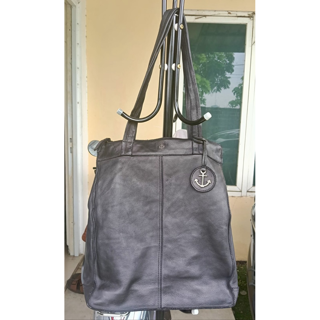 Harbour2nd Franka tote bag/backpack dark ash