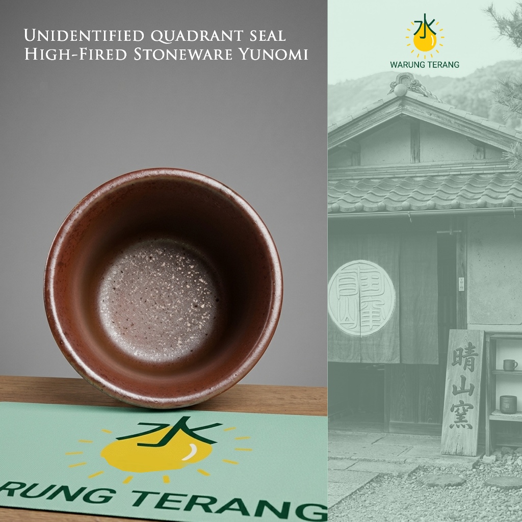 Artisan style - High-Fired Stoneware Yunomi - Wood-Fired Character