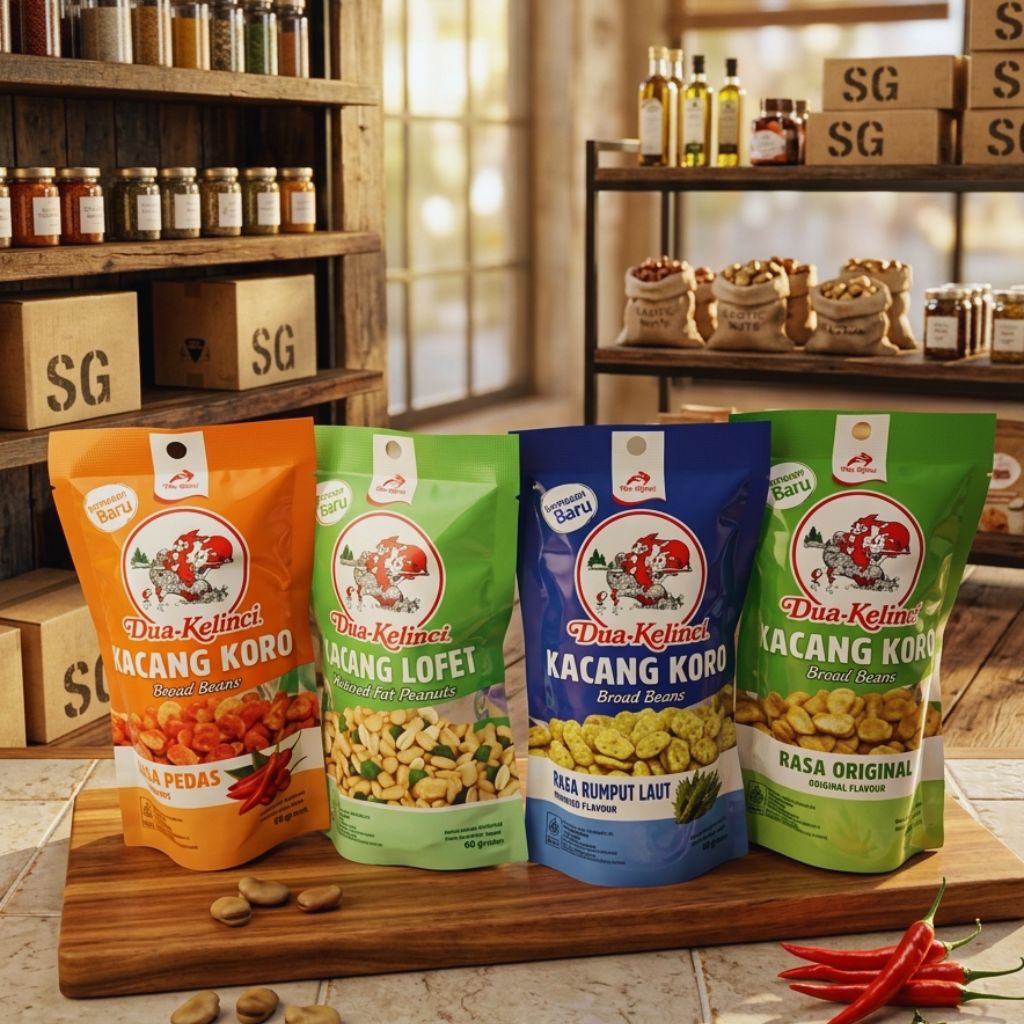 Dua kelinci kacang koro 65gr