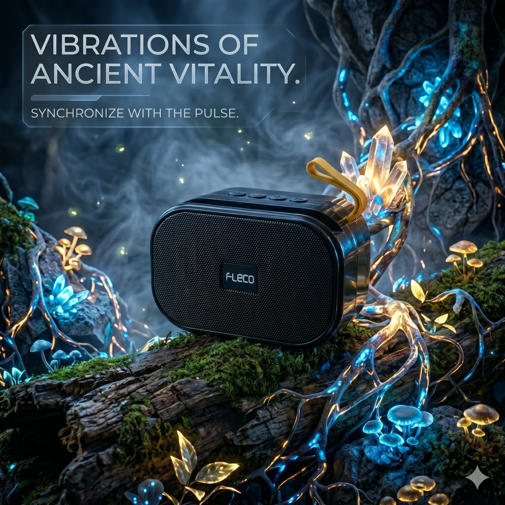 TERBARU Speaker Portable Wireless FLECO F-301 KL / Speaker Bluetooth Suara X-Bass / model baru