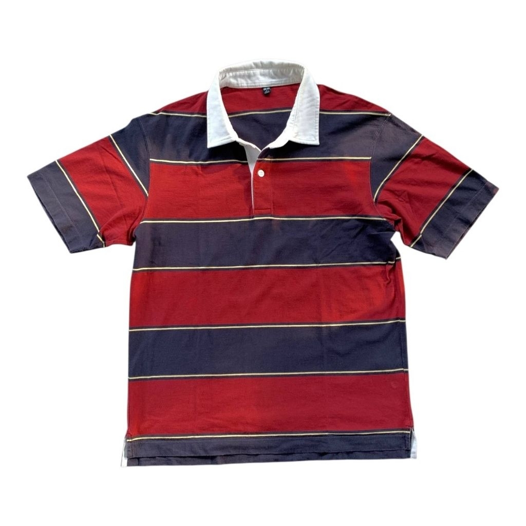 Polo Rugger Uniqlo "Red Navy"