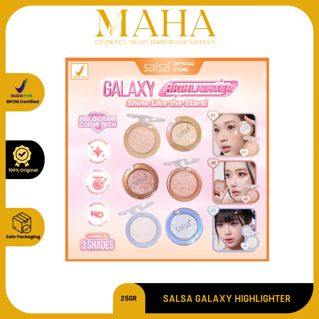 SALSA MILKYWAY HIGHLIGHTER | HIGHLIGHTER PIGMENTED