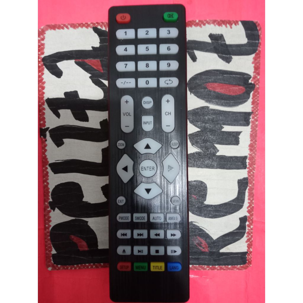 REMOTE REMOT AOYAMA LCD LED TV ORIGINAL TERLENGKAP