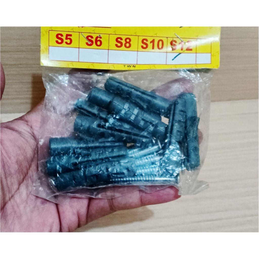 Scrup Skrup + Fisher Set Ukuran S12