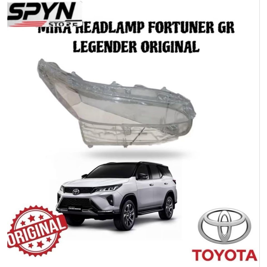 mika headlamp lampu depan Fortuner GR LEGENDER ORIGINAL