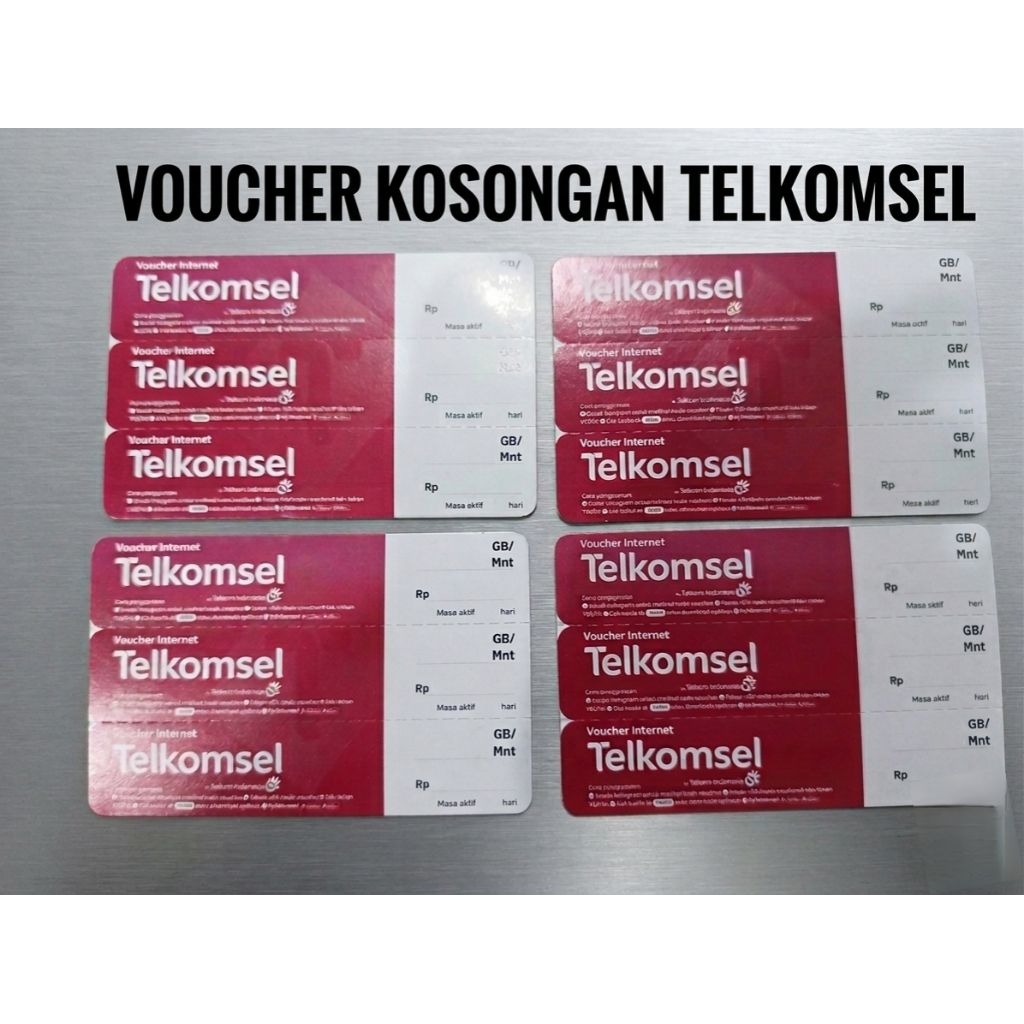 VOUCHER KOSONGAN TELKOMSEL || VOUCHER BAHAN TELKOMSEL Berlaku Bengkulu, Sumatera Selatan, Jambi, Lam