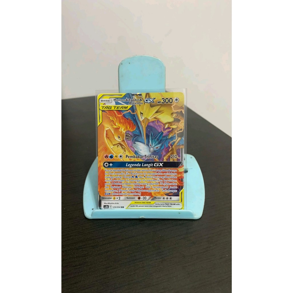 Moltres, Zapdos & Articuno GX RR 125/204 AC3b Set Tag Team B