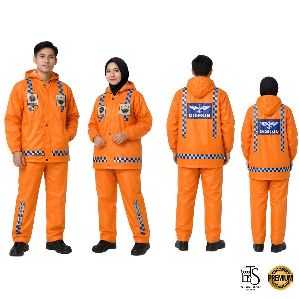 Jas Hujan DISHUB Premium - Raincoat DISHUB