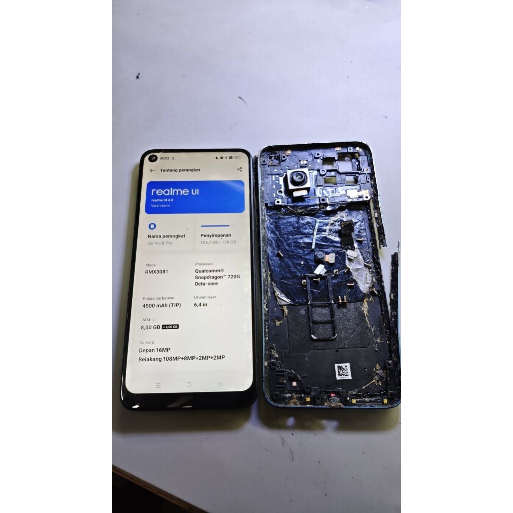 MESIN NORMAL REALME 8 PRO